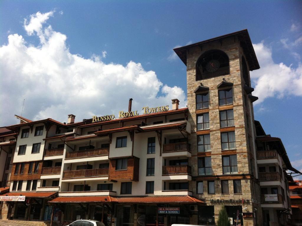 Апартамент В Комплекс Bansko Royal Towers Buitenkant foto
